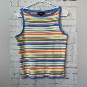 Lauren Ralph Lauren size medium multicolored striped